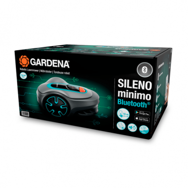 Gardena vejos robotas "SILENO minimo" 250 8